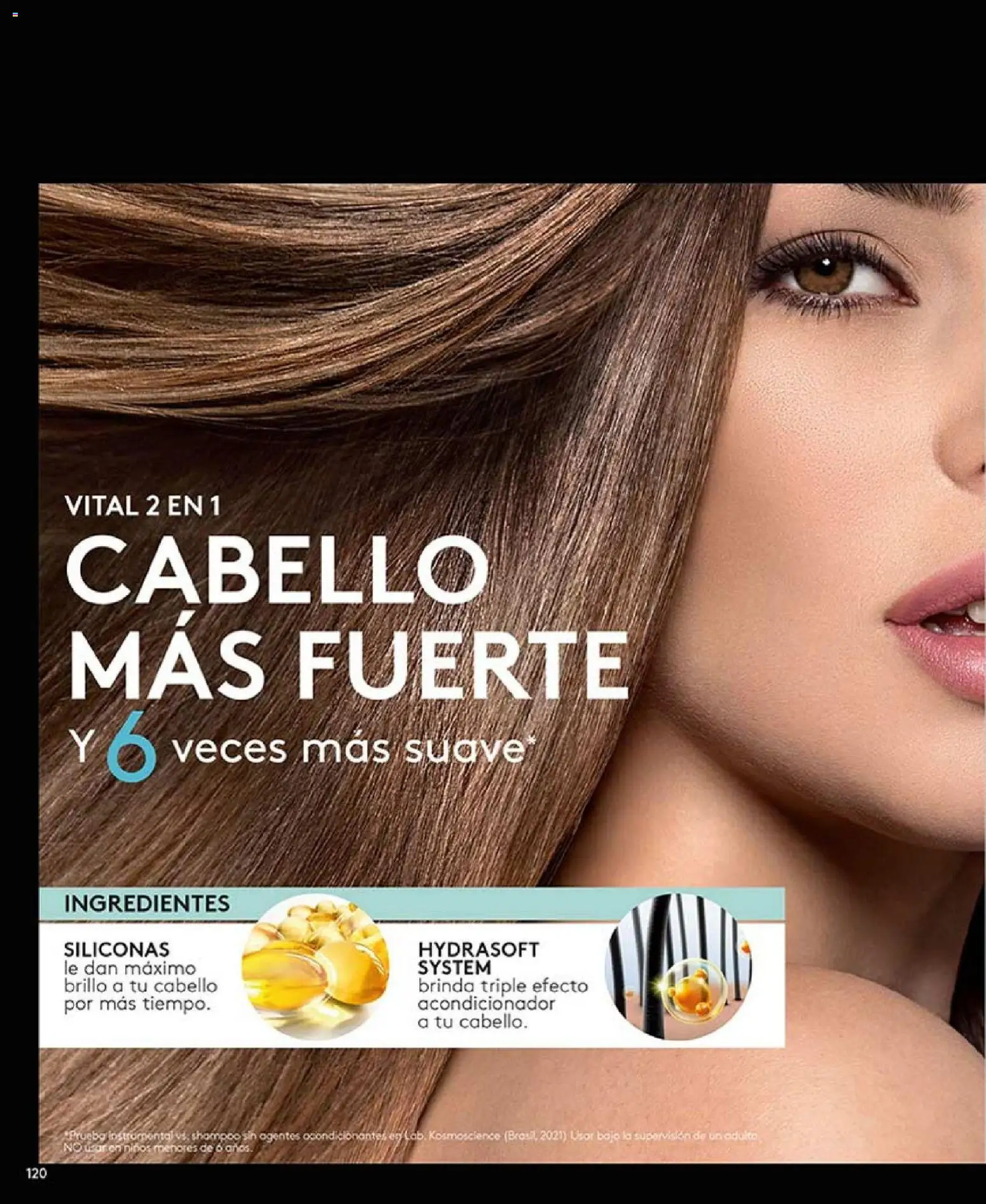 Ésika revista - valida desde el 01.01.2026 | Página: 120 | Productos: Brillo, Acondicionador