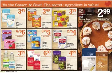 Preview of Price Chopper weekly ads valid from 23.11.2025 | Page: 15 | Products: Milk, Oil, Chocolate, Sugar