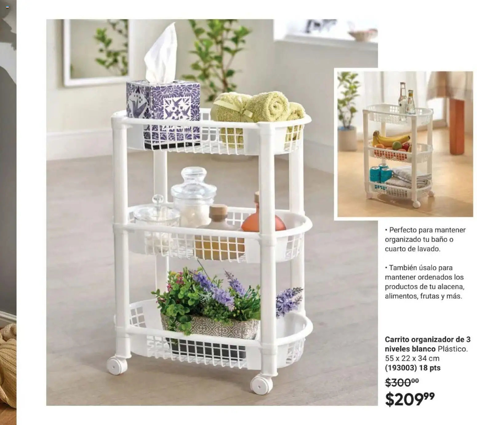 Nuevas ofertas de AVON válidas en toda la República Mexicana desde el 28.11.2025. ¡Encuentra las mejores ofertas en AVON Casa & Estilo 18 2025! | Página: 95 | Productos: Organizador, Baño