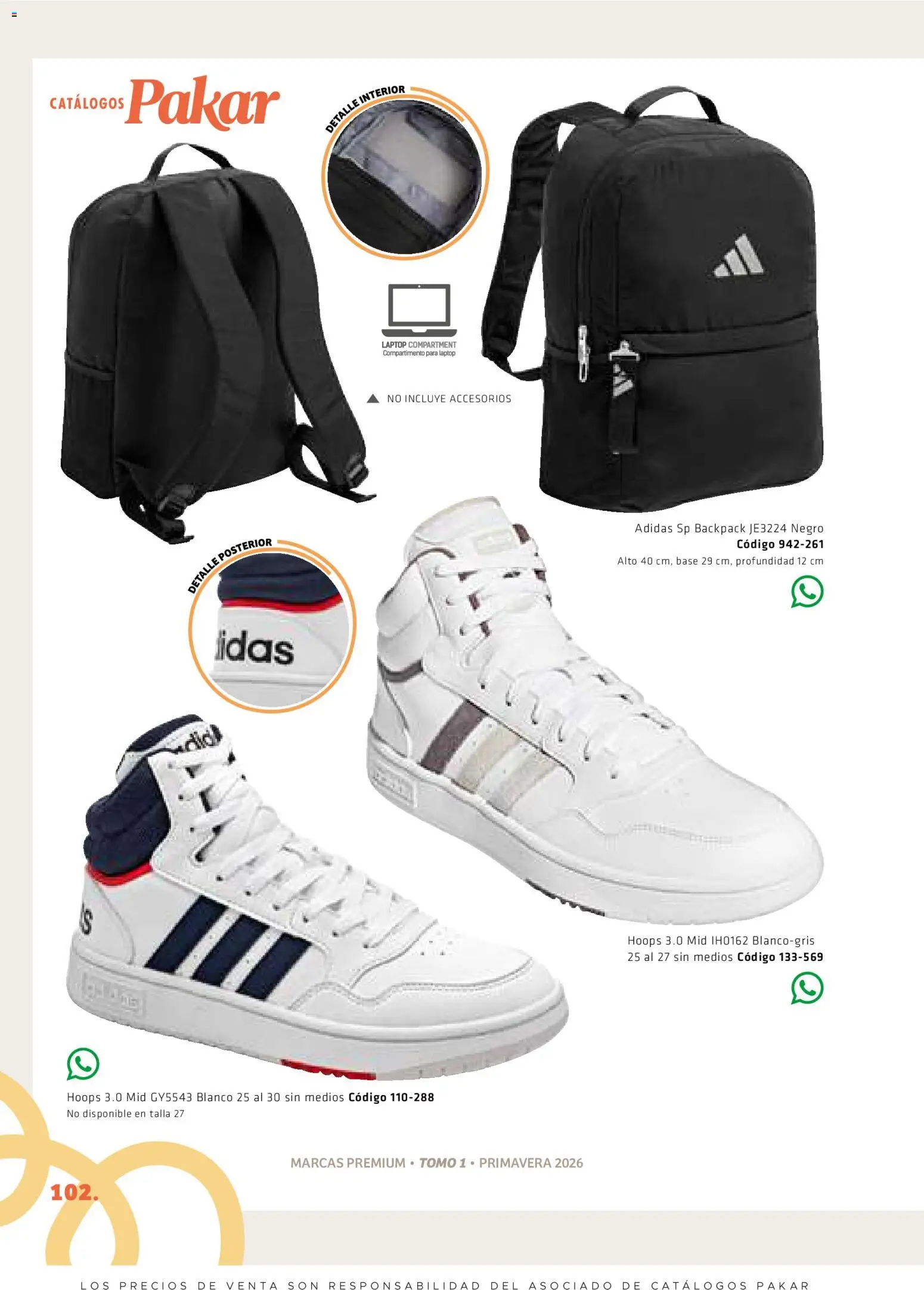 Nuevas ofertas de SC Pakar válidas en toda la República Mexicana desde el 27.02.2026. ¡Encuentra las mejores ofertas en SC Pakar catálogo Premium Men Tomo 1! | Página: 102