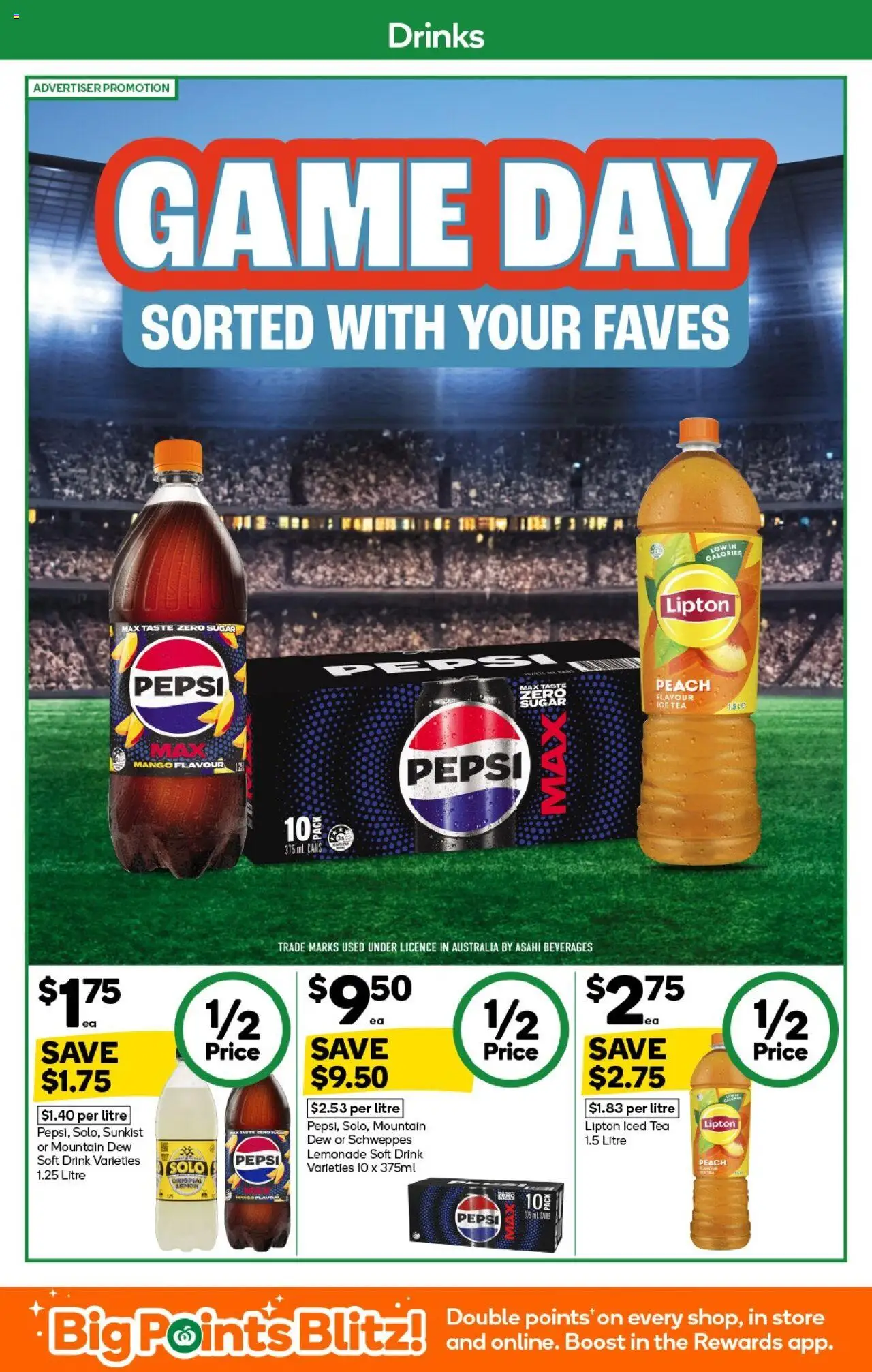 Woolworths catalogue - valid from 24.09.2025 | Page: 33 | Products: Tea, Sugar, Mango, Game