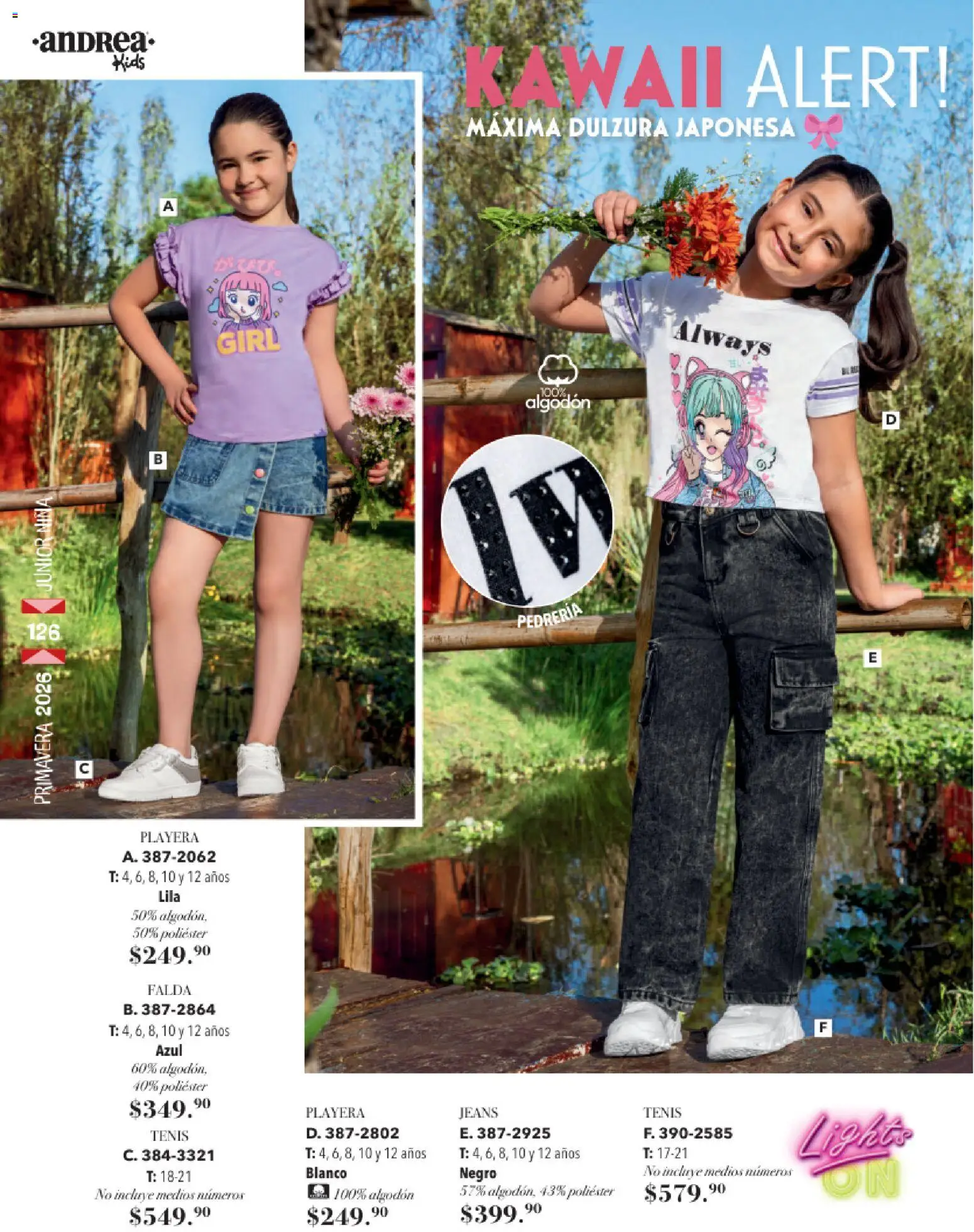 Nuevas ofertas de Andrea válidas en toda la República Mexicana desde el 25.01.2026. ¡Encuentra las mejores ofertas en Andrea catálogo Infantil! | Página: 82