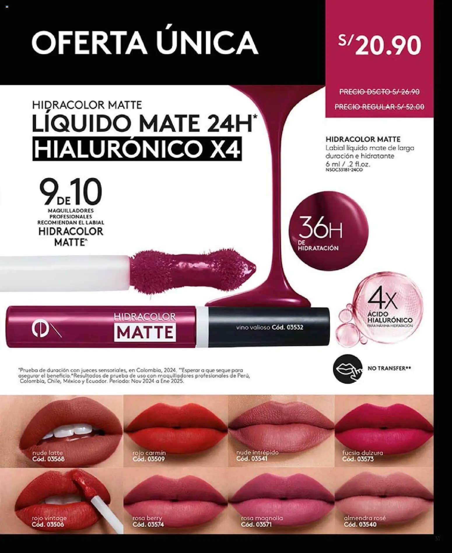 Catálogo Ésika válido desde 27.12.2025 | Página: 31 | Productos: Vino