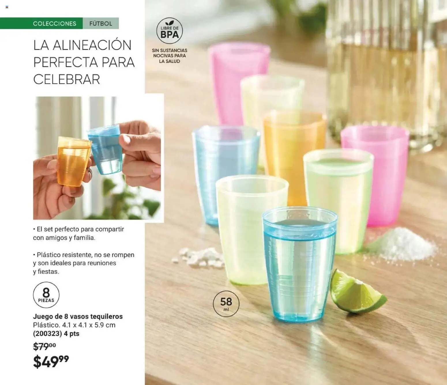 Nuevas ofertas de AVON válidas en toda la República Mexicana desde el 08.05.2026. ¡Encuentra las mejores ofertas en AVON Casa & Estilo 8 2026! | Página: 10 | Productos: Juego, Vasos