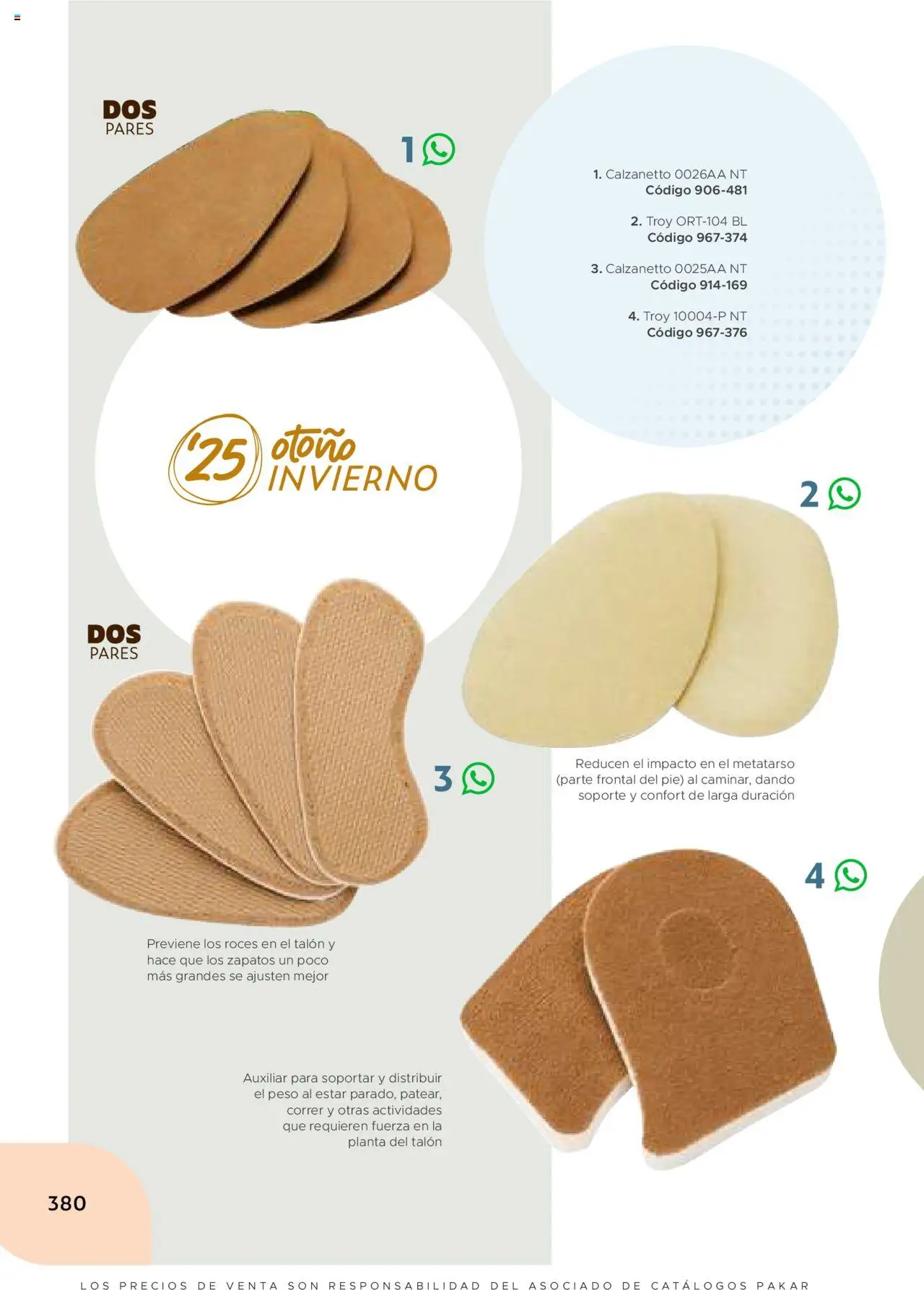 Nuevas ofertas de SC Pakar válidas en toda la República Mexicana desde el 24.07.2025. ¡Encuentra las mejores ofertas en SC Pakar - Catálogo Hombre otoño / invierno! | Página: 380 | Productos: Zapatos, Planta