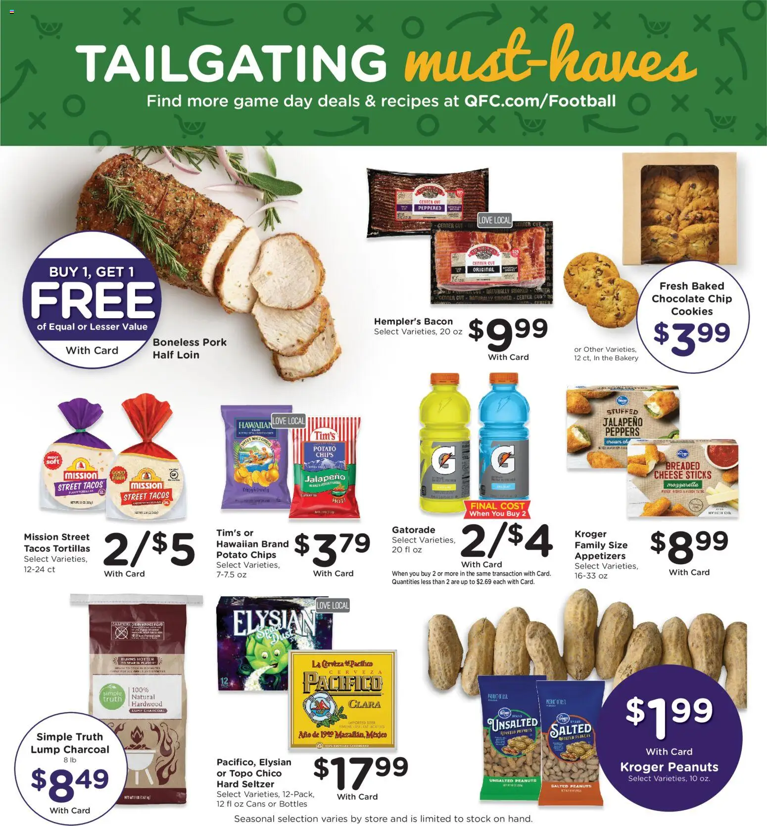 QFC Weekly Ad - WA - valid from 12.11.2025 | Page: 10 | Products: Peppers, Chips, Cookies, Chocolate Chip