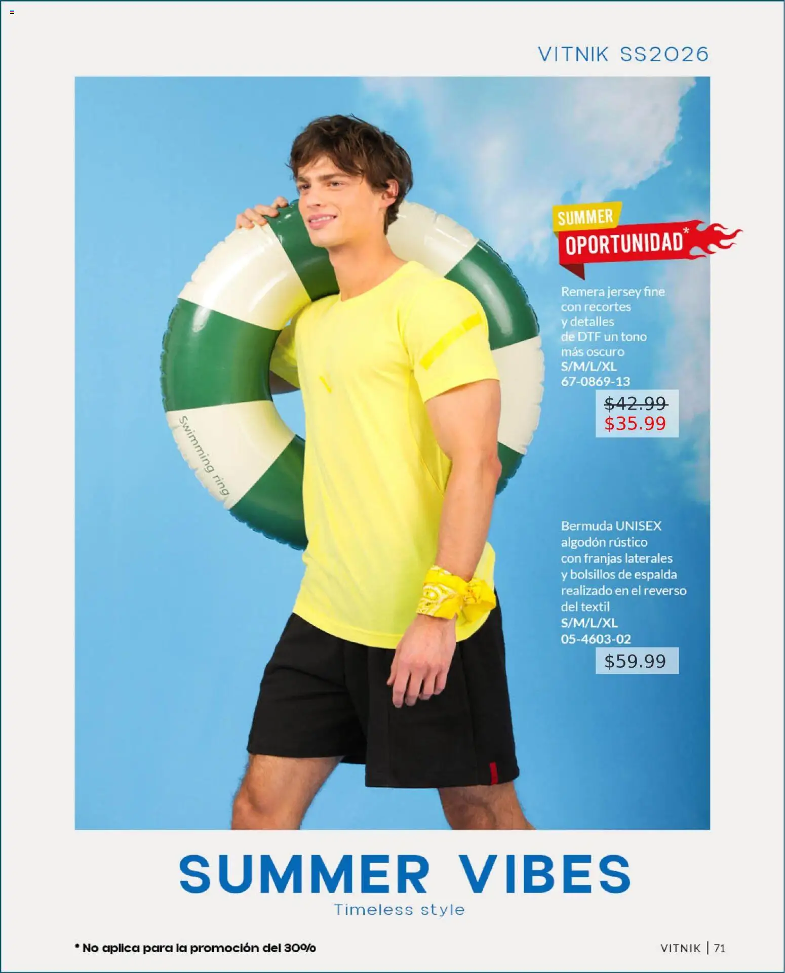 Vitnik - Folleto │ válido desde el 01.01.2026 | Página: 71 | Productos: Remera, Algodón, Bermuda