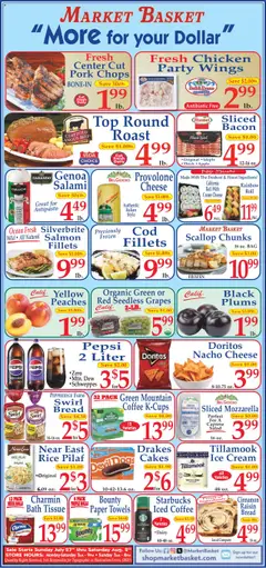 Preview of Market Basket weekly ads valid from 27.07.2025