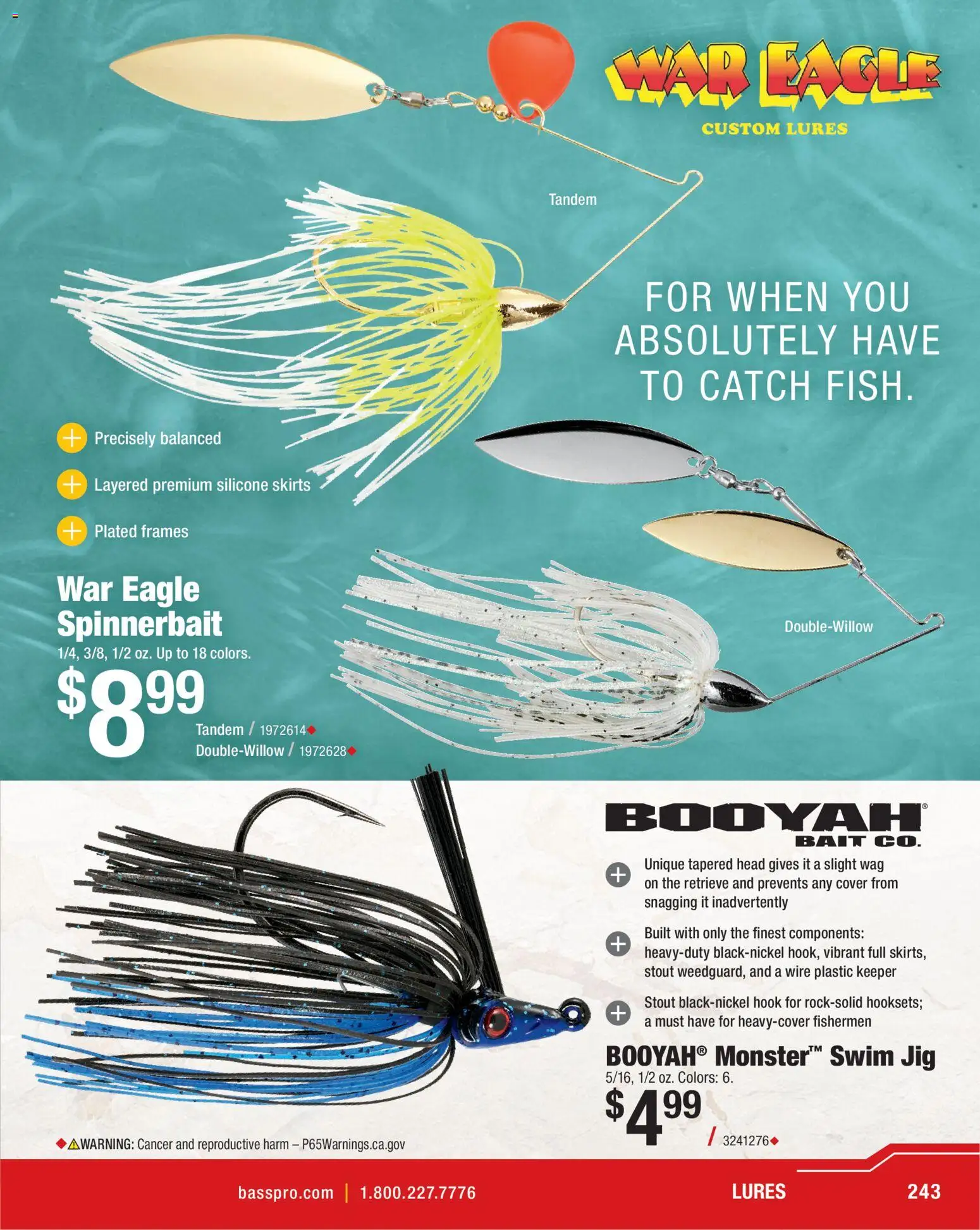 Cabela's Spring Fishing Master 26 - valid from 22.01.2026 | Page: 243