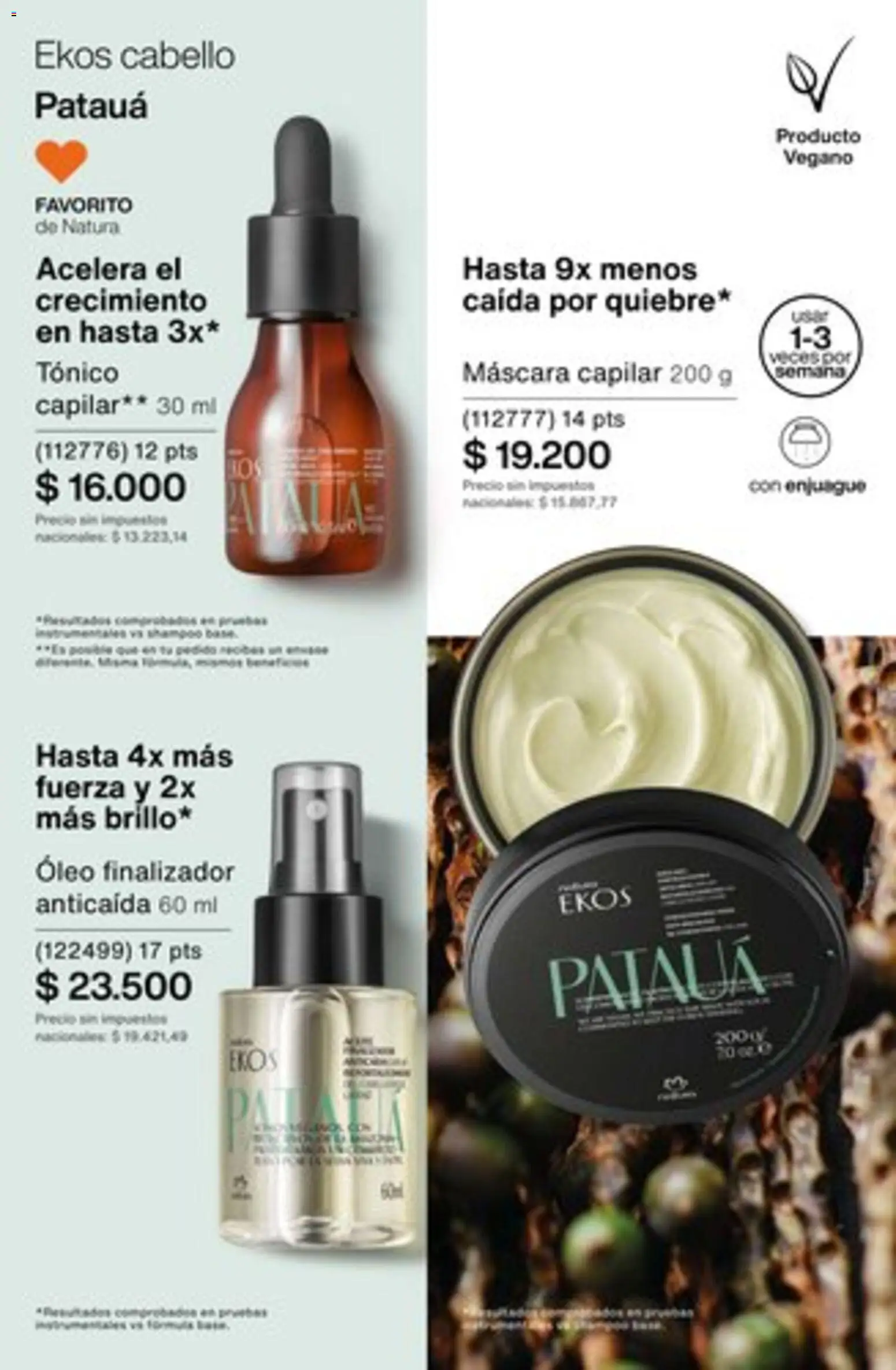Catálogo Natura Ciclo 1/2026 │ válido desde el 04.12.2025 | Página: 259 | Productos: Máscara, Shampoo