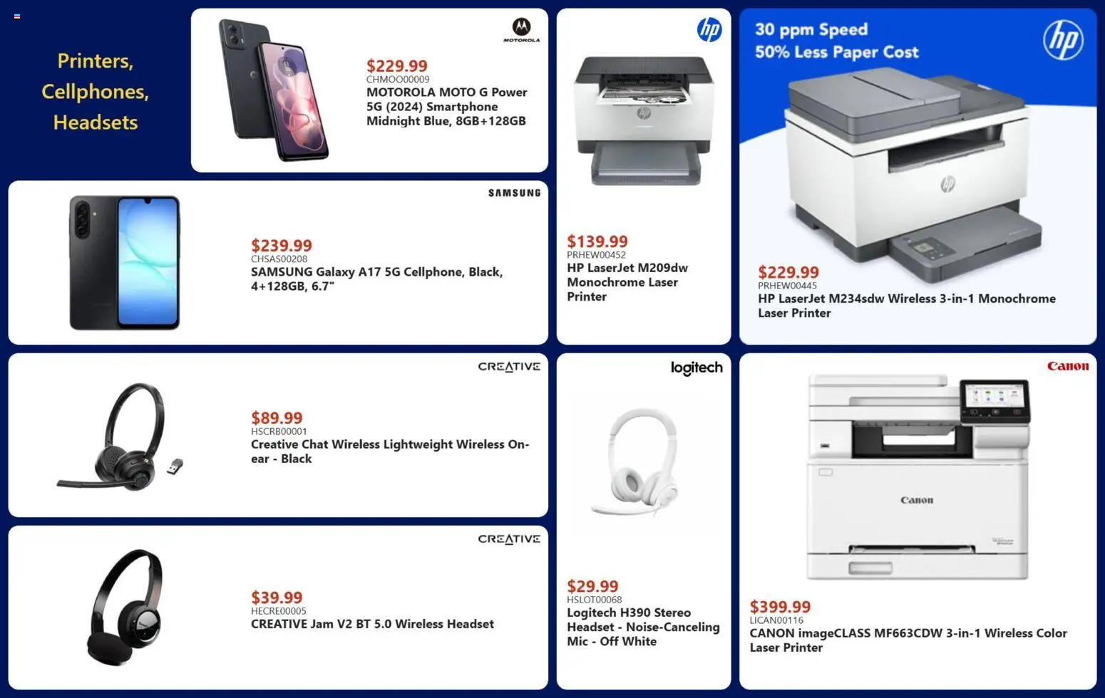 Canada Computers flyer valid from 27.03.2026 | Page: 8 | Products: Smartphone, Printer