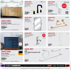 Preview of Home Hardware - Ultimate Bath Sale from shop Home Hardware valid from 19.02.2026 | Page: 4 | Products: Bath, Mirror