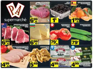 Preview of Pa Supermarché weekly flyer / circulaire from shop Pa Supermarché valid from 08.12.2025