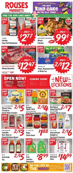 Preview of Rouses weekly ads valid from 21.01.2026