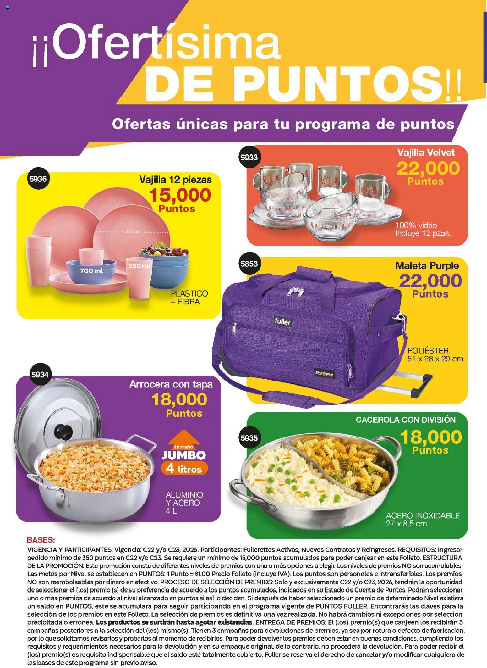 Nuevas ofertas de Fuller válidas en toda la República Mexicana desde el 04.02.2026. ¡Encuentra las mejores ofertas en Fuller Revista Gana Más C22! | Página: 4