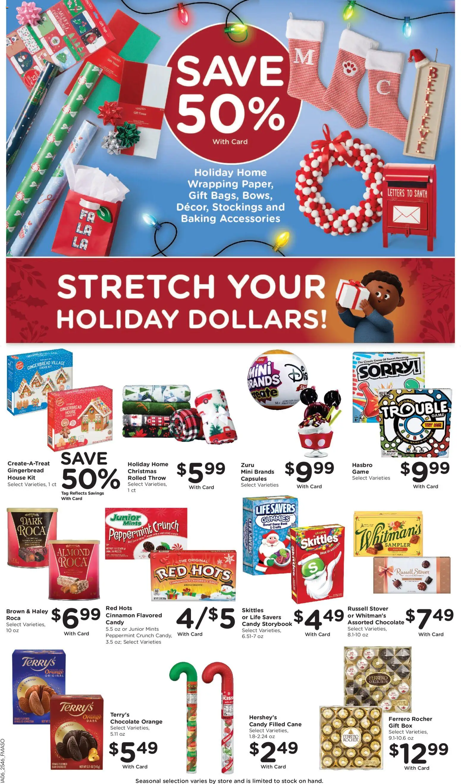 Fred Meyer Weekly Ad - valid from 17.12.2025 | Page: 10 | Products: Box, Chocolate, Gin, Game
