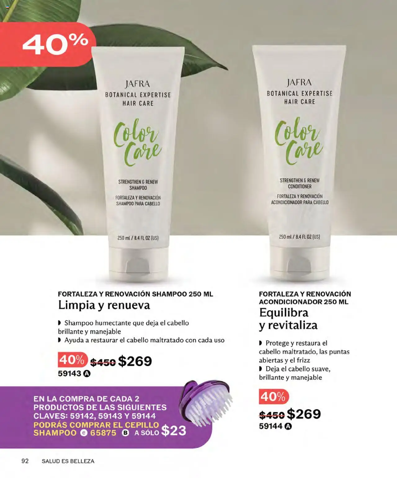 Nuevas ofertas de JAFRA válidas en toda la República Mexicana desde el 01.07.2025. ¡Encuentra las mejores ofertas en JAFRA catálogo! | Página: 92