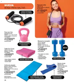 Millanel catálogo │ válido desde el 18.08.2025 | Página: 158 | Productos: Toalla, Peso, Colchoneta, Soga