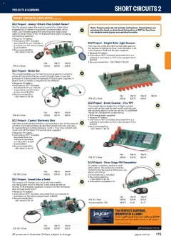 Preview of Jaycar Engineering & Scientific Catalogue 2025/2026  - valid from 09.07.2025 | Page: 175 | Products: Table, Box, Light, Microphone