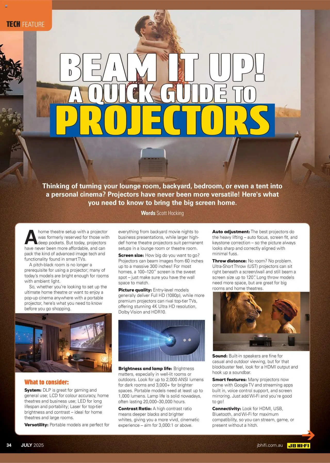 JB Hi-Fi catalogue - valid from 01.07.2025 | Page: 88 | Products: Picture, Tv, Projector, Portable