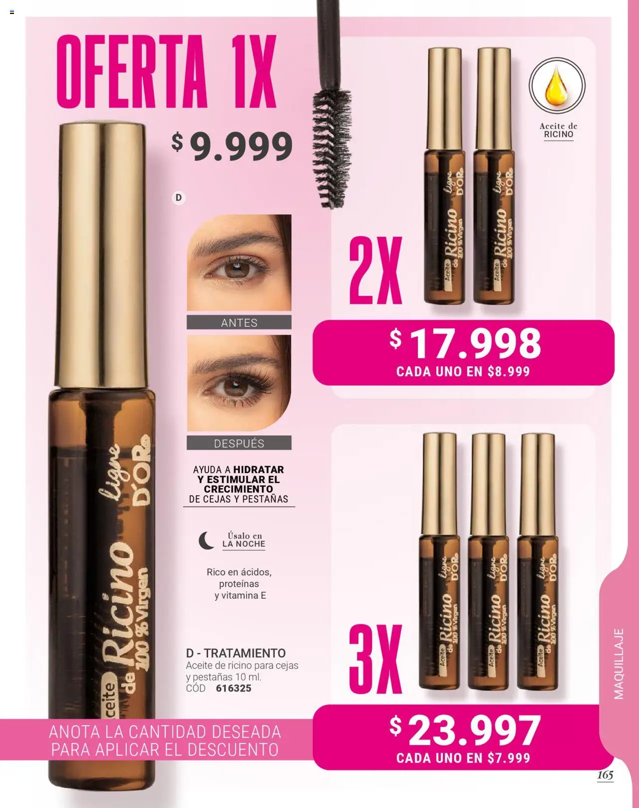 Carmel revista - valida desde el 08.09.2025 | Página: 167 | Productos: Maquillaje, Aceite
