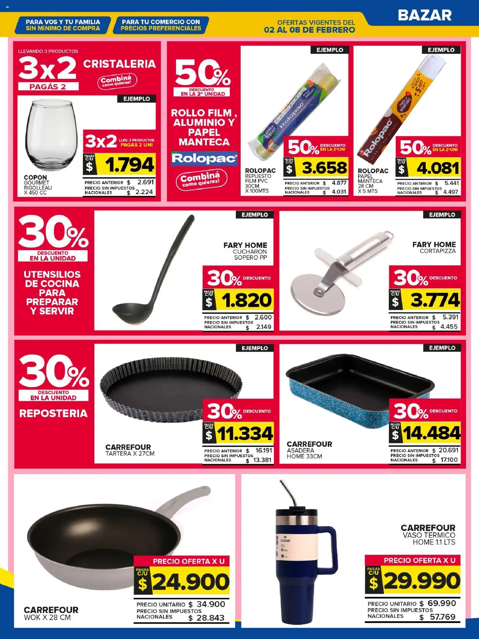 Carrefour Maxi catálogo │ válido desde el 02.02.2026 | Página: 25 | Productos: Asadera, Wok, Cucharon, Manteca