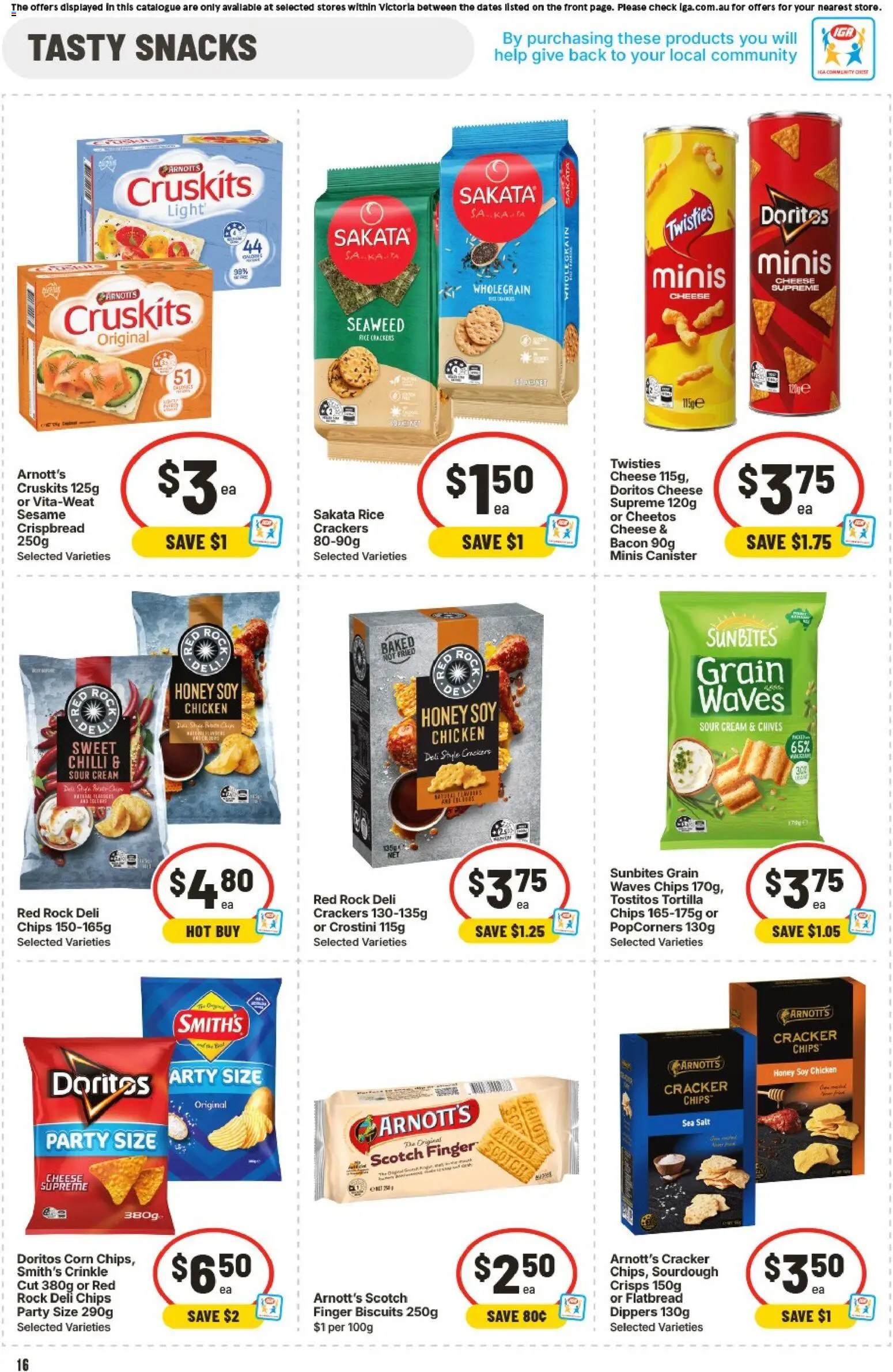IGA catalogue - valid from 04.02.2026 | Page: 22 | Products: Cheese, Chicken, Salt, Chilli