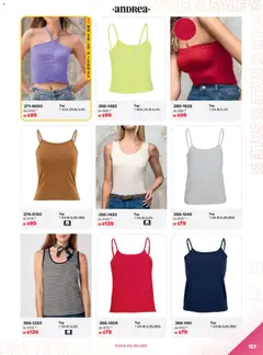 Vista previa de Andrea catálogo Outlet, nuevo folleto de la tienda, válido en México a partir del 21.12.2025 | Página: 151 | Productos: Ropa