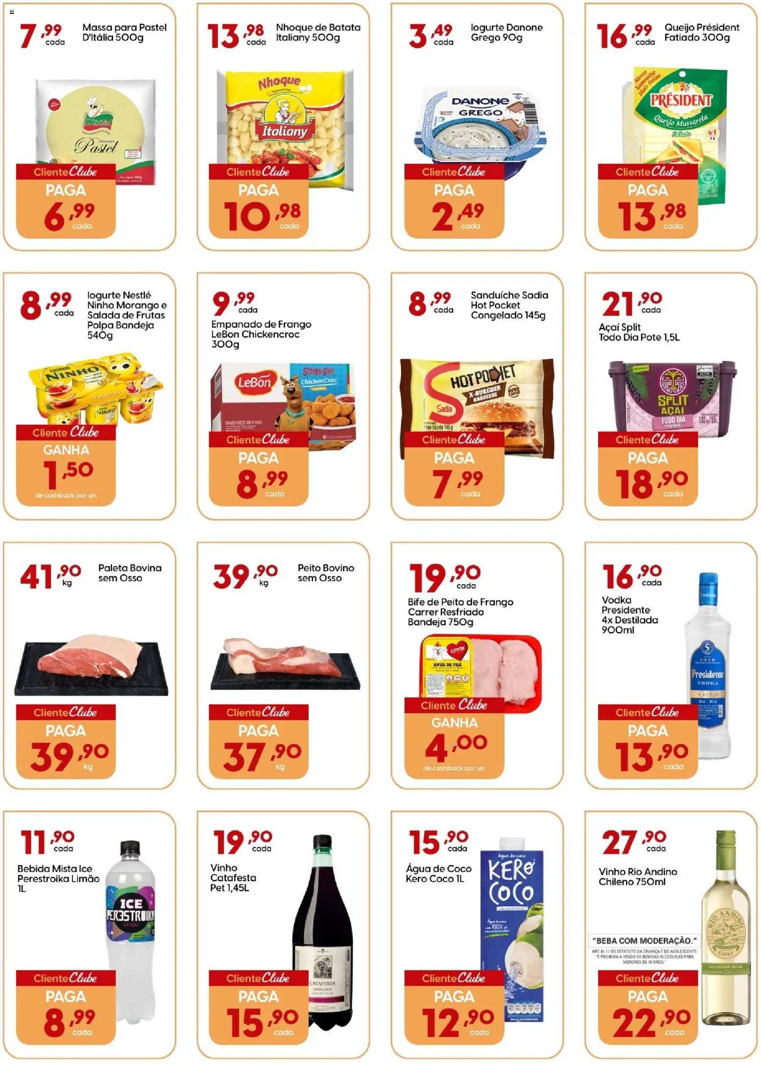 Rissul Folheto - válido de 19.02.2026 | Página: 2 | Produtos: Queijo, Vodka, Salada, Batata