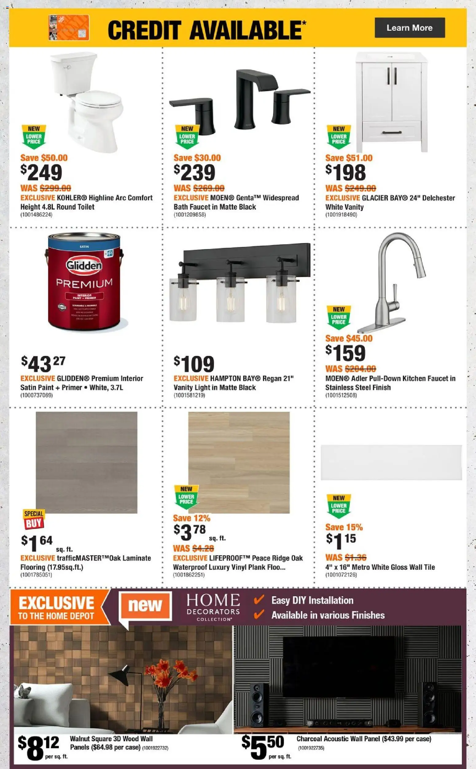 Home Depot flyer valid from 23.10.2025 | Page: 6 | Products: Case, Ridge, Bath