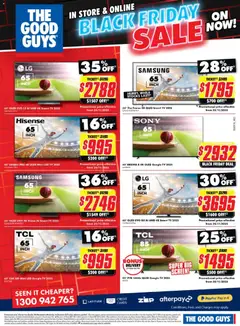 Preview of The Good Guys Black Friday Catalogue - valid from 23.11.2025 | Page: 5 | Products: Household, Cart, Phone, Screen