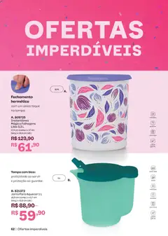 Tupperware - Catálogo Vitrine 02 - Pré-Visualização do folheto da loja Tupperware, válido de 01.02.2026 | Página: 80 | Produtos: Geladeira, Microondas, Bico, Jarra