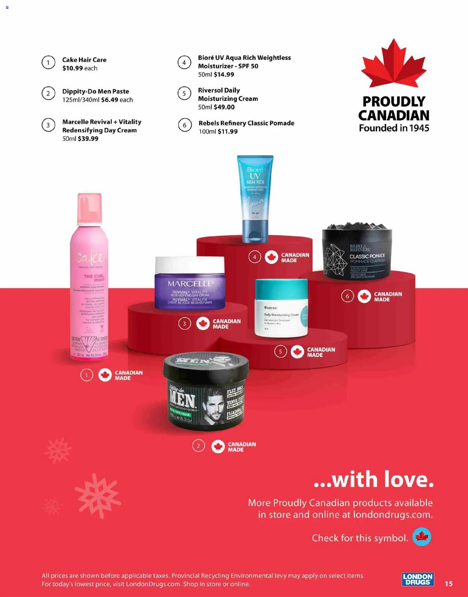 London Drugs flyer valid from 12.11.2025 | Page: 15 | Products: Cream