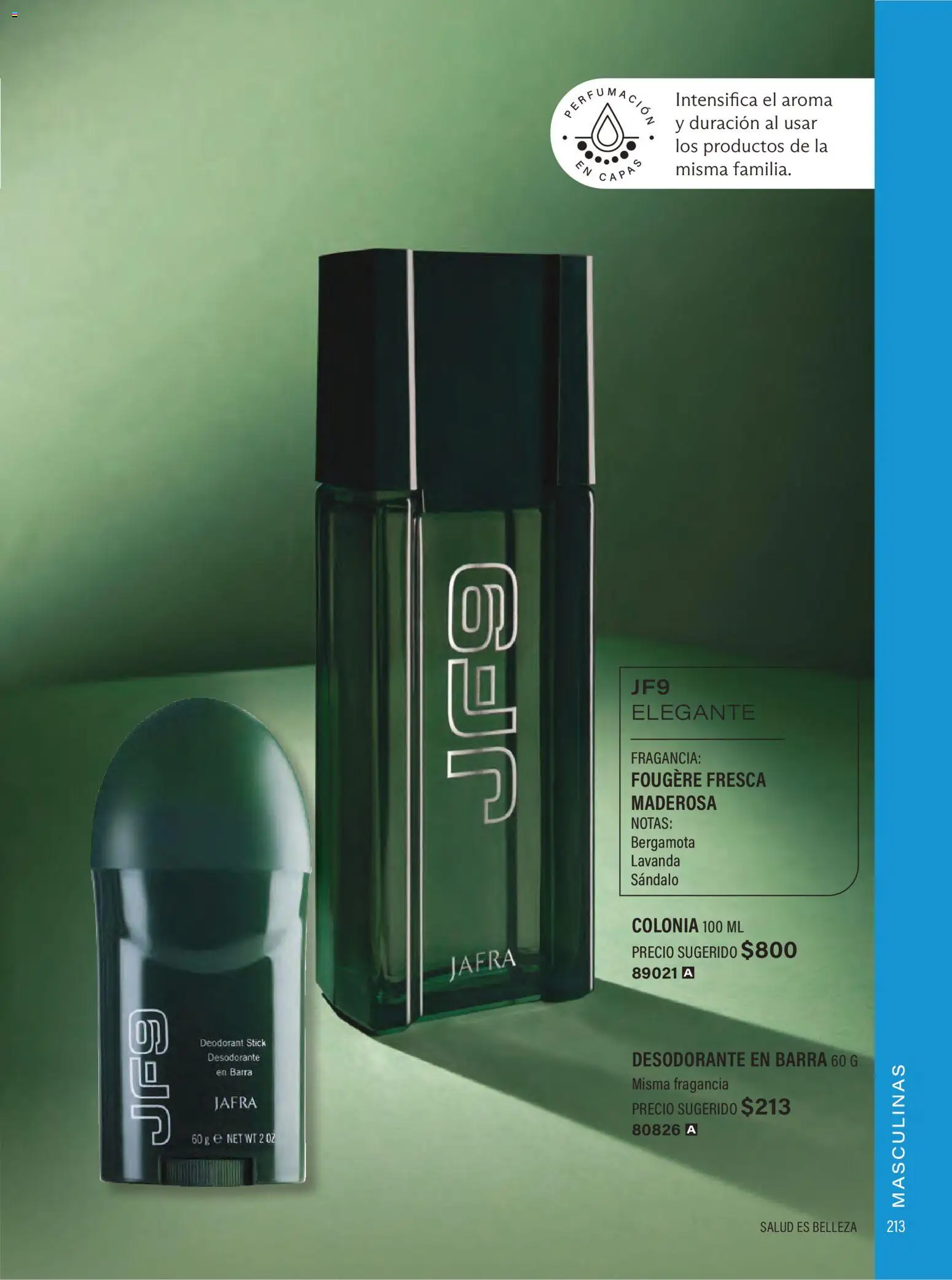 Nuevas ofertas de JAFRA válidas en toda la República Mexicana desde el 01.02.2026. ¡Encuentra las mejores ofertas en JAFRA catálogo Organizador de Ventas! | Página: 211 | Productos: Desodorante, Barra, Fragancia