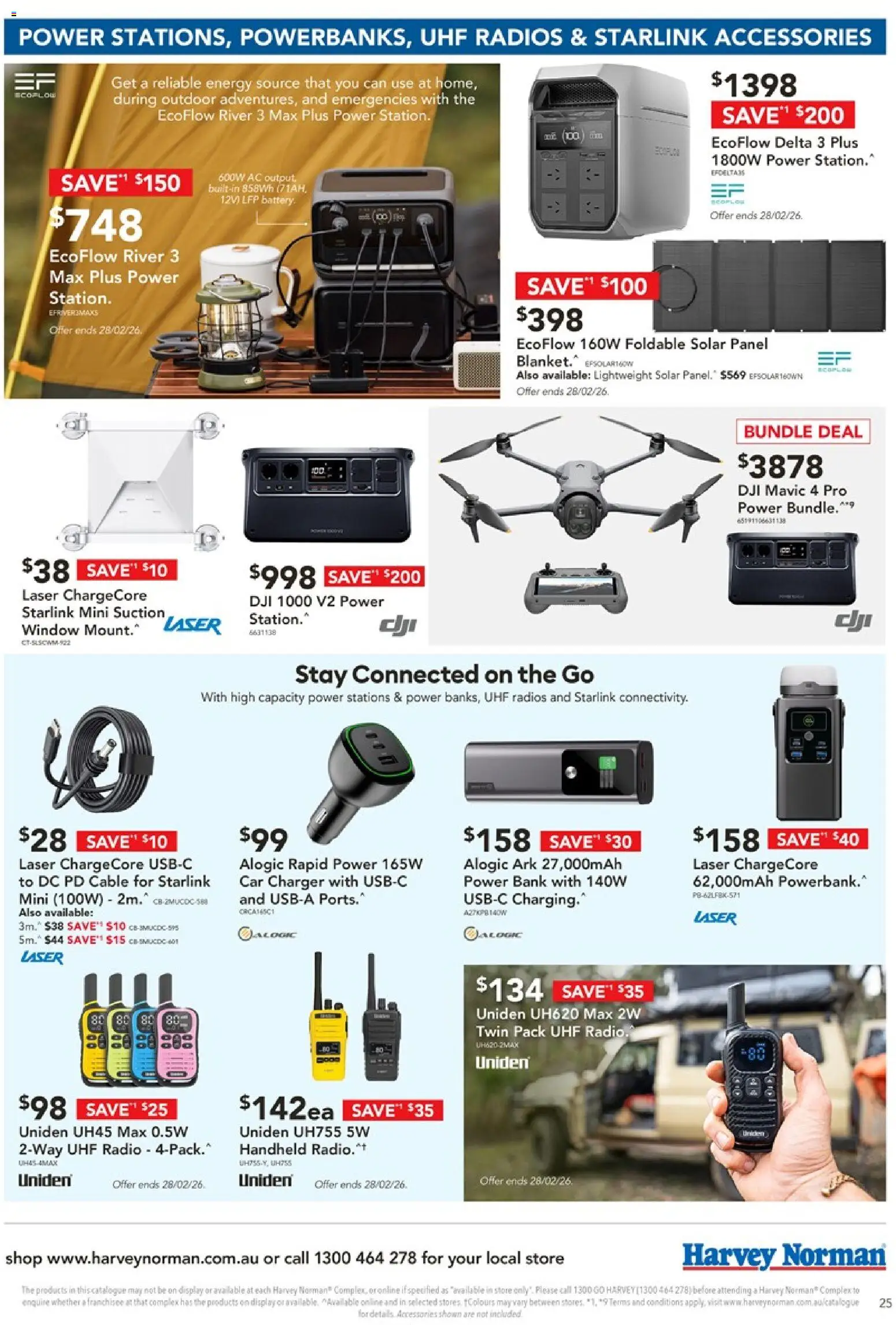 Harvey Norman catalogue - valid from 19.02.2026 | Page: 25 | Products: Charger, Accessories, Radio, Cable