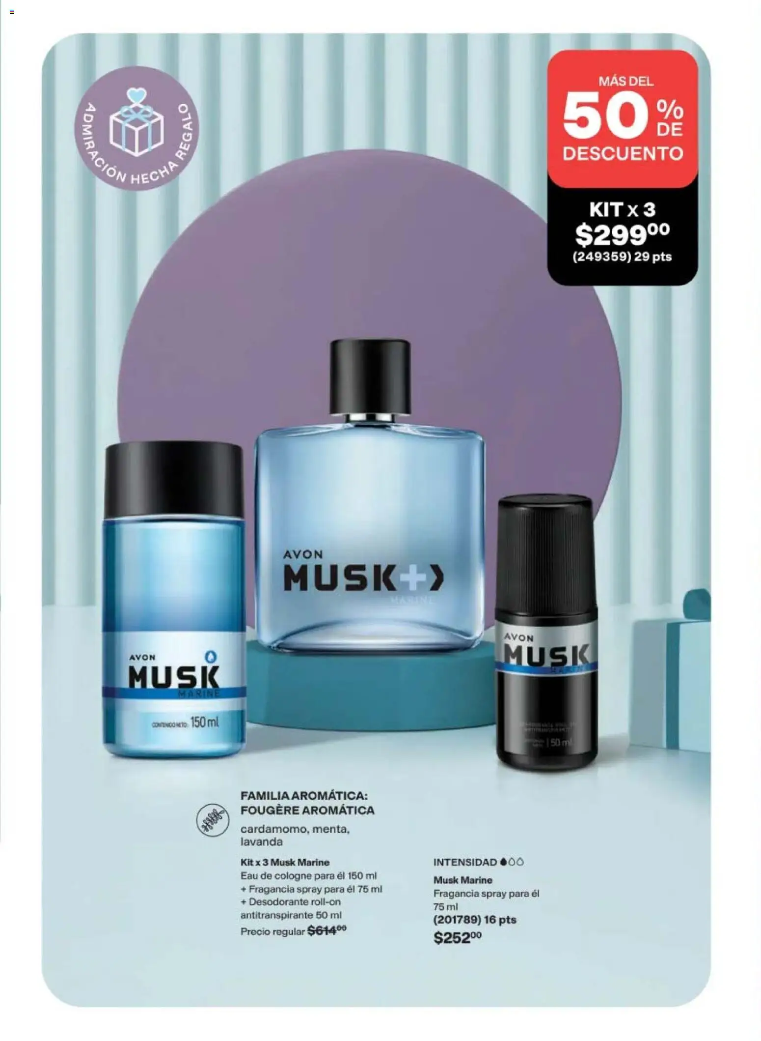 Nuevas ofertas de AVON válidas en toda la República Mexicana desde el 08.05.2026. ¡Encuentra las mejores ofertas en AVON campaña 8 2026! | Página: 32 | Productos: Desodorante, Antitranspirante, Fragancia