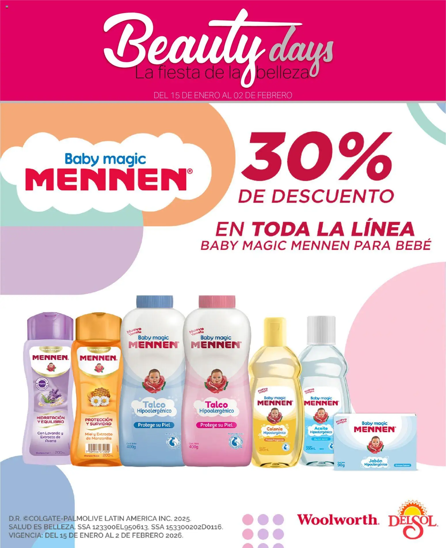 Nuevas ofertas de Del Sol y Woolworth válidas en toda la República Mexicana desde el 15.01.2026. ¡Encuentra las mejores ofertas en Del Sol y Woolworth catálogo! | Página: 8 | Productos: Avena, Aceite, Jabón