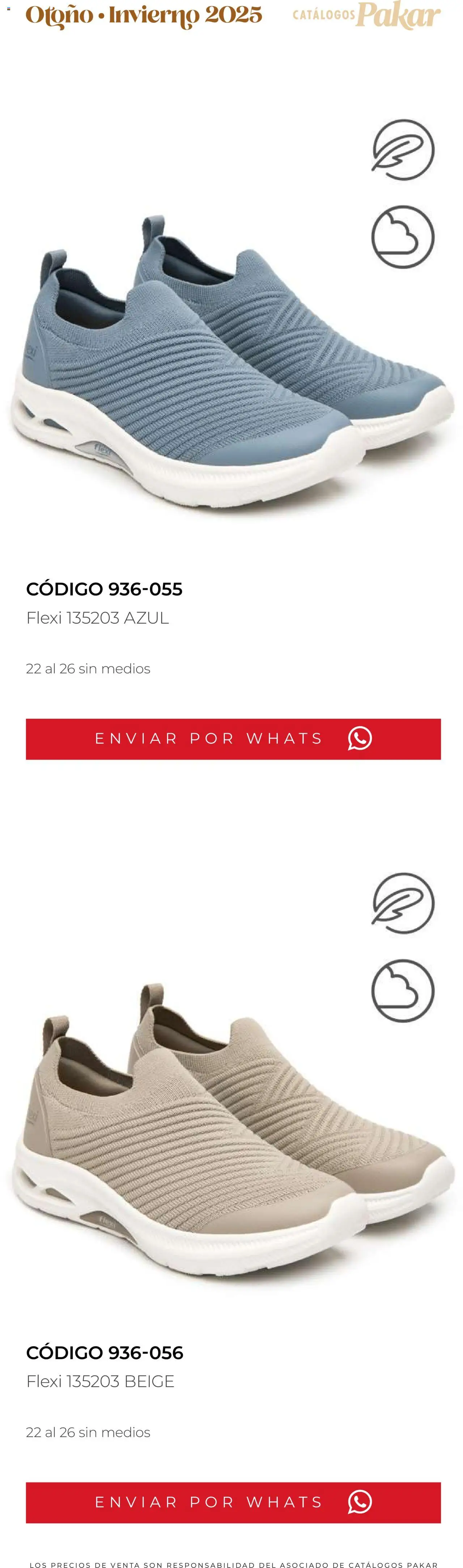Nuevas ofertas de SC Pakar válidas en toda la República Mexicana desde el 10.10.2025. ¡Encuentra las mejores ofertas en SC Pakar - Catálogo Flexi otoño / invierno! | Página: 156