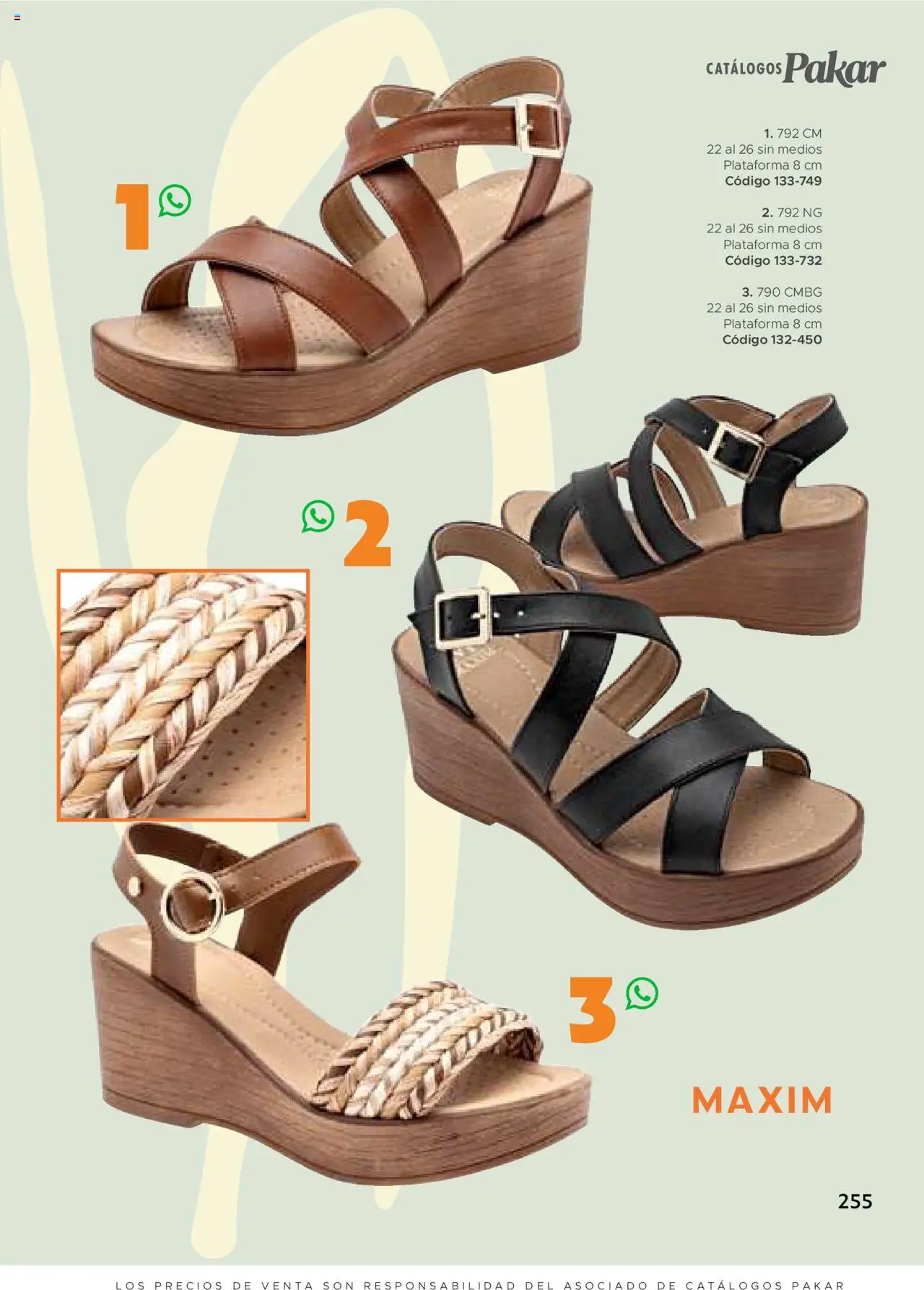 Nuevas ofertas de SC Pakar válidas en toda la República Mexicana desde el 24.07.2025. ¡Encuentra las mejores ofertas en SC Pakar Catálogo Mujer otoño / invierno! | Página: 255