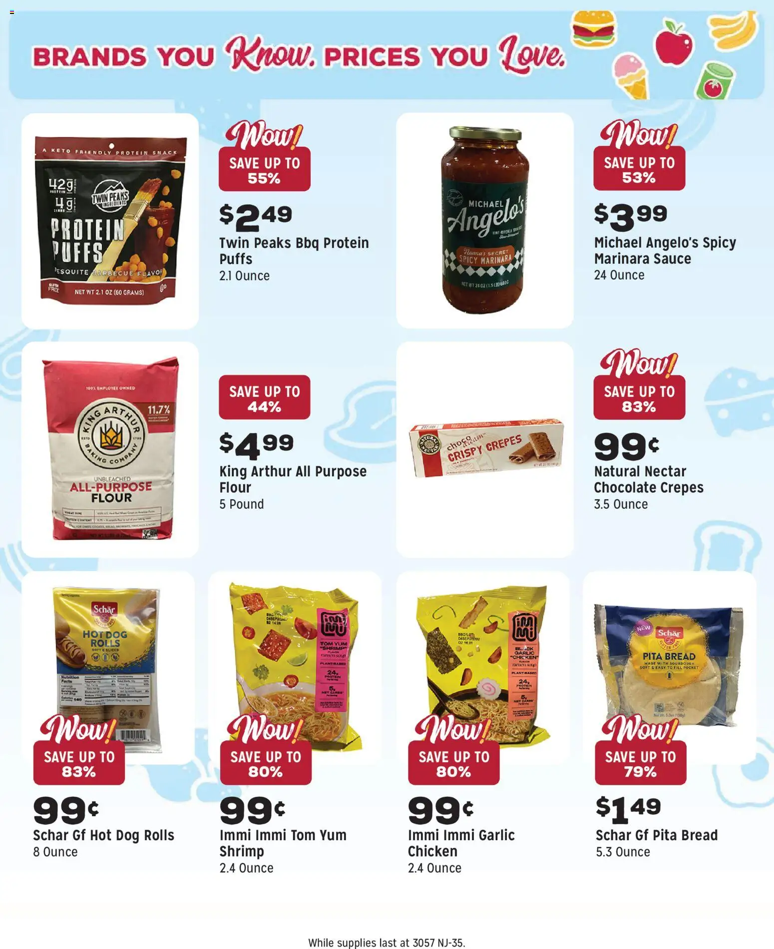 Grocery Outlet Weekly Ad - valid from 07.01.2026 | Page: 9 | Products: Bread, Sauce, Garlic, Crepes