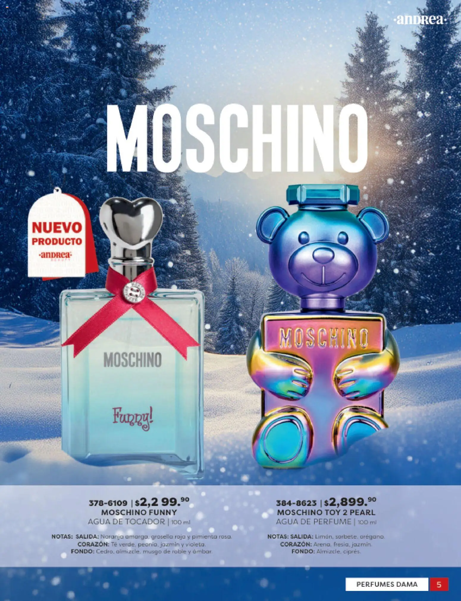 Nuevas ofertas de Andrea válidas en toda la República Mexicana desde el 31.10.2025. ¡Encuentra las mejores ofertas en Andrea catálogo Beauty! | Página: 5 | Productos: Pimienta, Agua, Orégano, Té