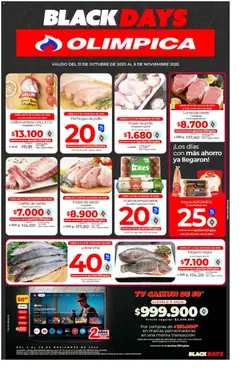 Olímpica - Ofertas BLACK DAYS -  Vista previa de la revista de la tienda Olímpica valido desde el 31.10.2025