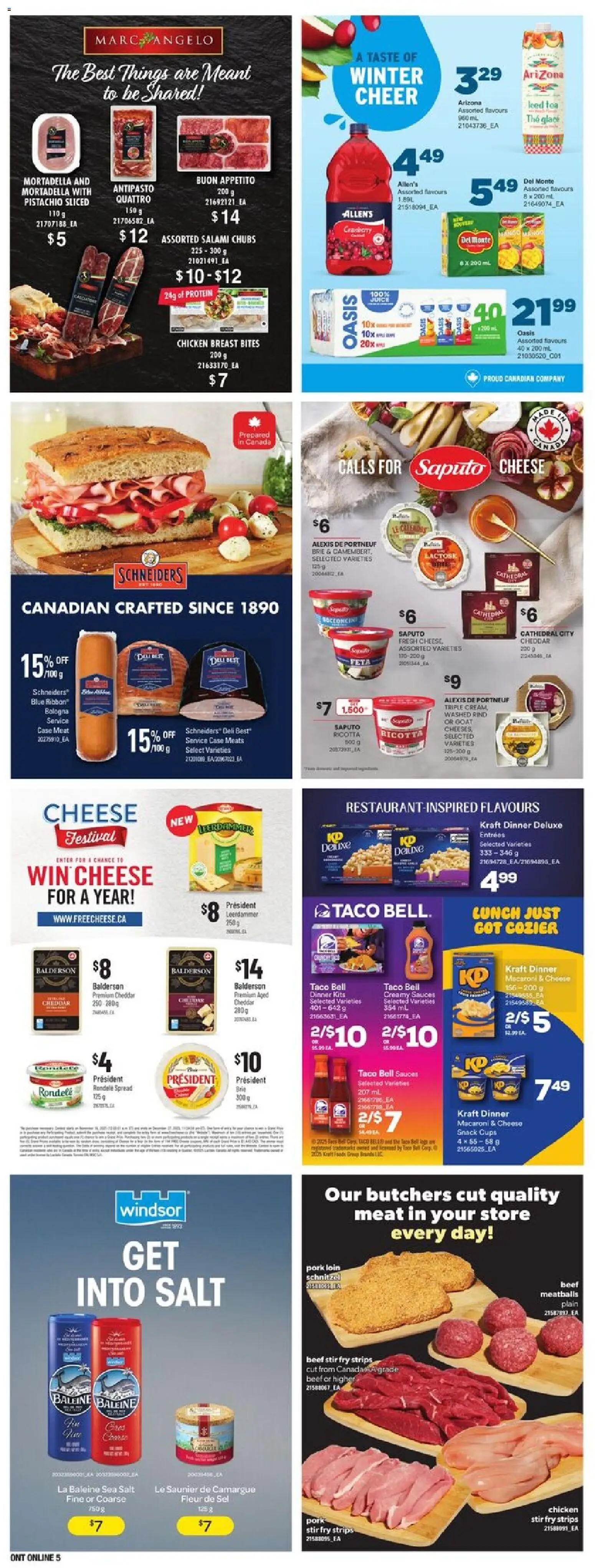 Independent Grocer flyer valid from 04.12.2025 | Page: 17 | Products: Tea, Beef, Juice, Chicken