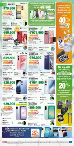 Jumbo - Catálogo Aniversario -  Vista previa de la revista de la tienda Jumbo valido desde el 25.09.2025 | Página: 36 | Productos: Audífonos, Cámara, Sobre, Batería