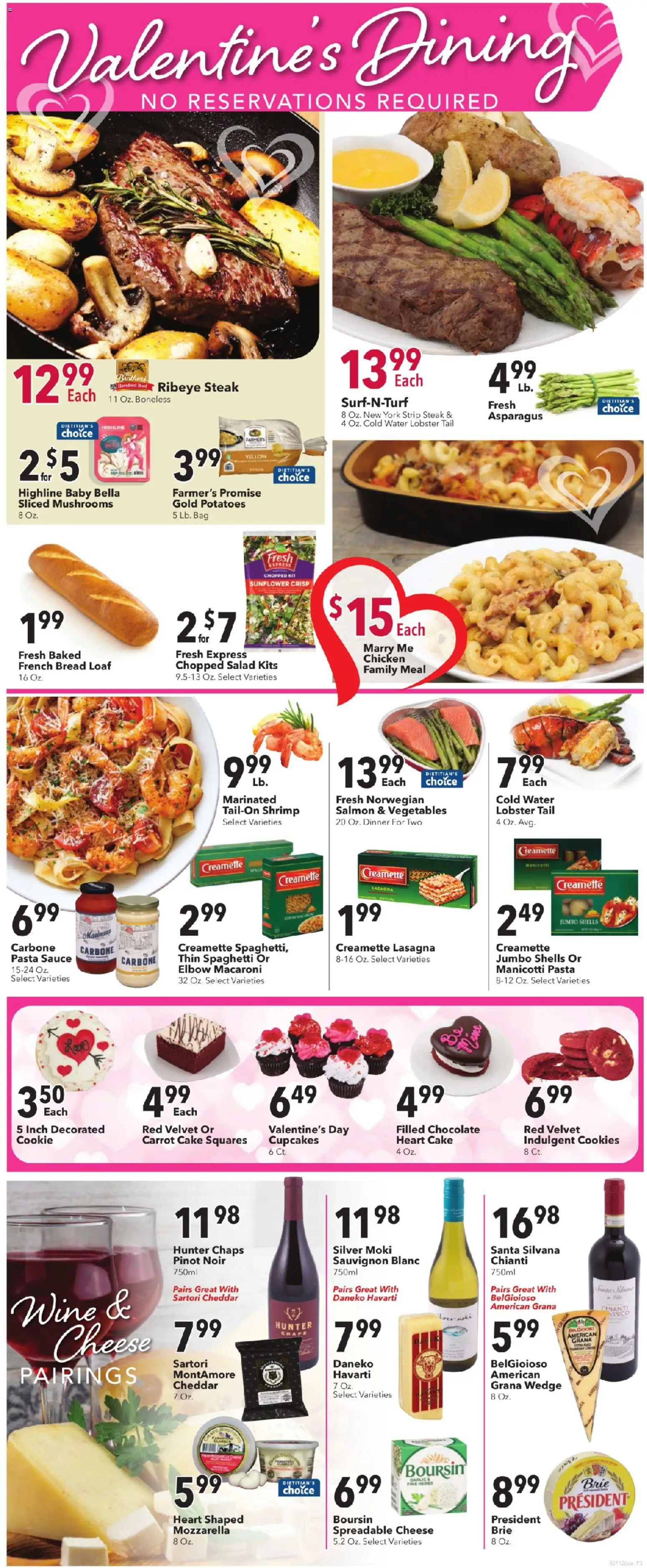 Cash Wise Weekly Ad - valid from 11.02.2026 | Page: 5 | Products: Bread, Wine, Water, Garlic