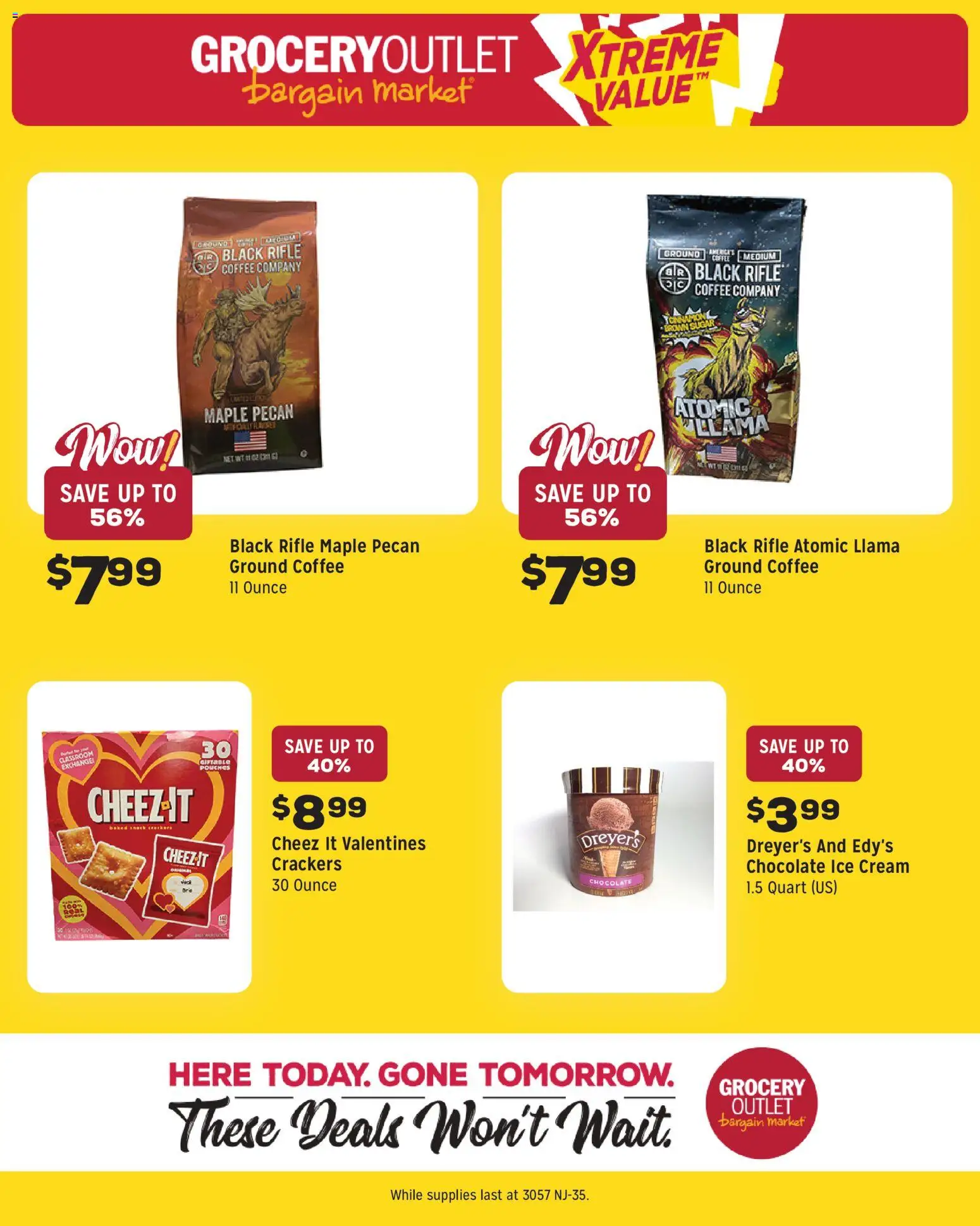 Grocery Outlet Weekly Ad - NJ - valid from 04.03.2026 | Page: 8 | Products: Coffee, Cream, Sugar, Rifle