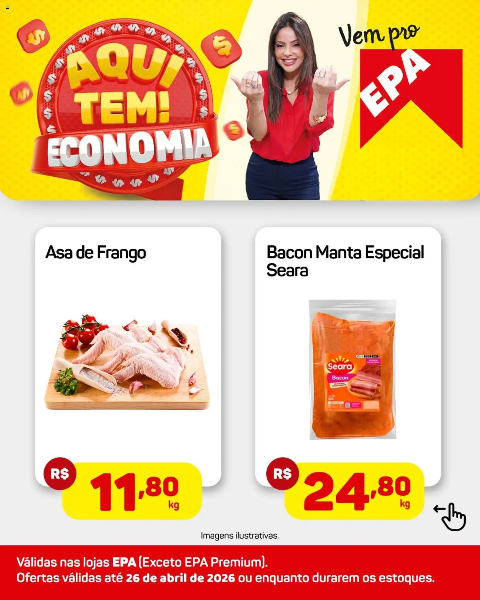 EPA Folheto - válido de 20.04.2026 | Página: 2 | Produtos: Asa de frango, Frango