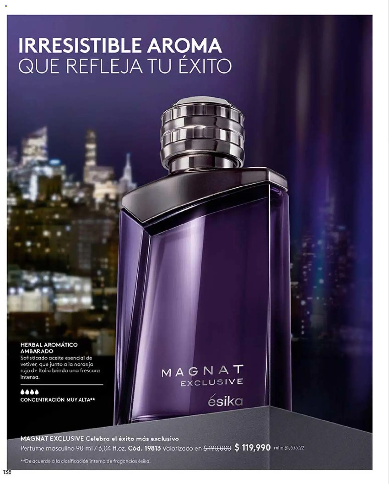 Ésika revista - valida desde el 02.03.2026 | Página: 138 | Productos: Perfume, Aceite