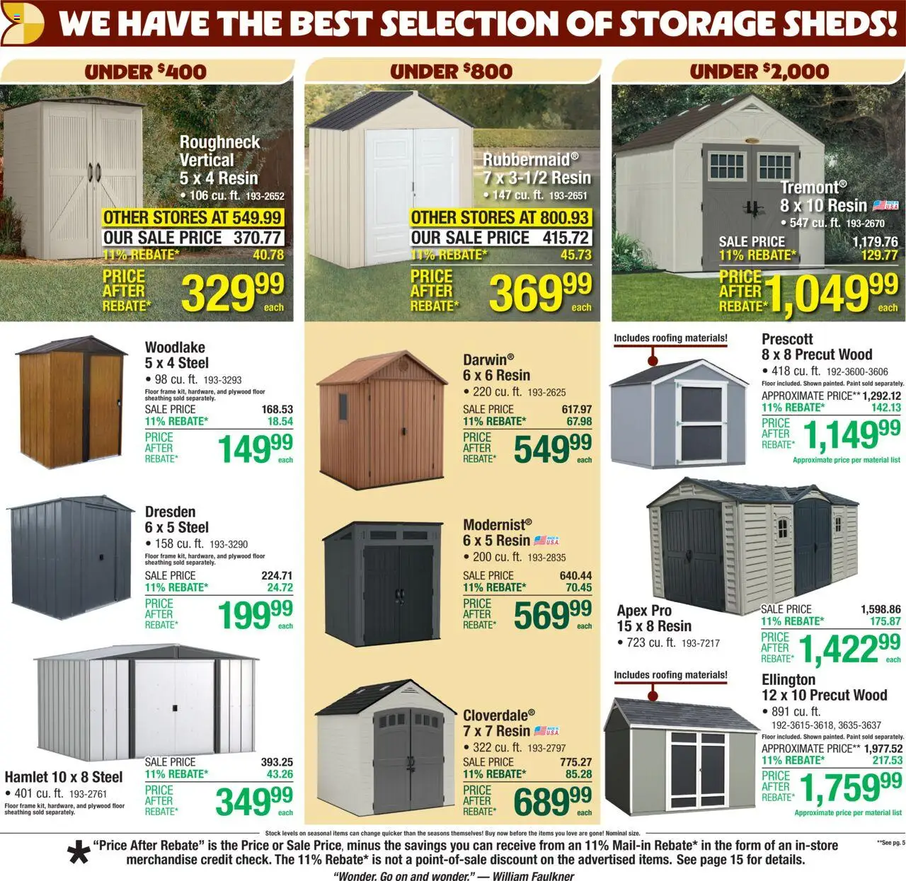 Menards - Weekly Ad - valid from 15.10.2025 | Page: 4