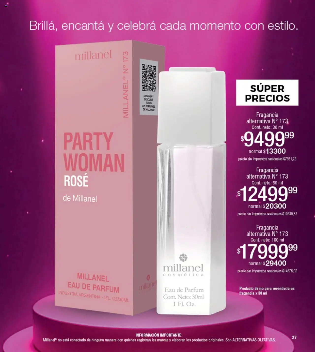 Millanel - Catálogo │ válido desde el 20.10.2025 | Página: 37 | Productos: Fragancia